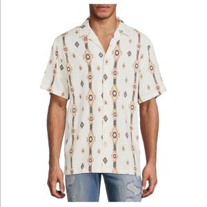 Mens short sleeve button down